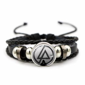 Time Stone Hand Weaving Bracelet European And American Beaded Jewelry (Color: JY004796 4)
