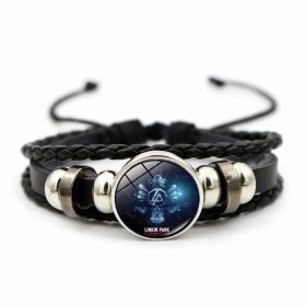 Time Stone Hand Weaving Bracelet European And American Beaded Jewelry (Color: JY004796 18)