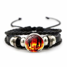Time Stone Hand Weaving Bracelet European And American Beaded Jewelry (Color: JY004796 2)