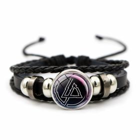 Time Stone Hand Weaving Bracelet European And American Beaded Jewelry (Color: JY004796 8)