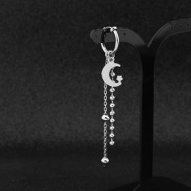 Stainless Steel Non-piercing Ear Clip Jewelry Earrings (Color: Ear Clip)