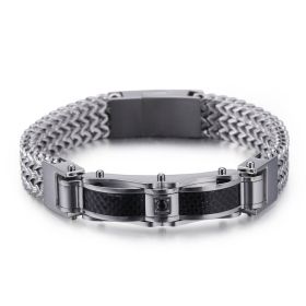 Fine Jewelry Personalized Diamond Studded Bracelet With Keel Bracelet (style: 23cm KB116156KHY)