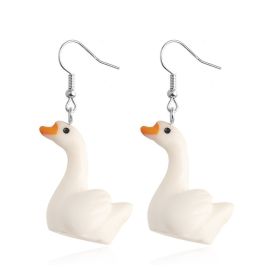 Simple And Cute Animal Earring Jewelry (style: CH0924 goose)