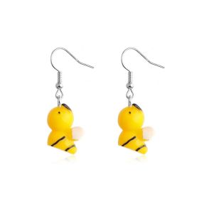 Simple And Cute Animal Earring Jewelry (style: CH0920Little Bee)
