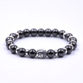 Beads Couple Jewelry Boys Hand Bead Jewelry Bracelet Jewelry (Color: Round Head 12 Pieces)