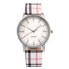 2021 Fashion Quartz Women Watch Ladies Luxury Brand Watches Leather Strap Dress Casual Clock Reloj Mujer Montre Femme Zegarek (Color: Silver White, size: 1)